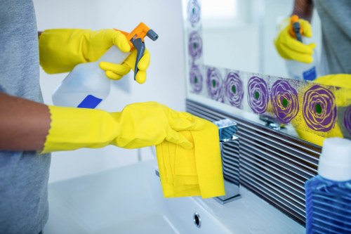 Spot cleaning a mattress stain with gentle care