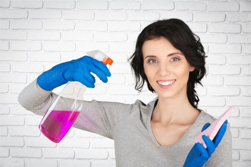 Cleaner carpets in a busy Bermondsey workplace